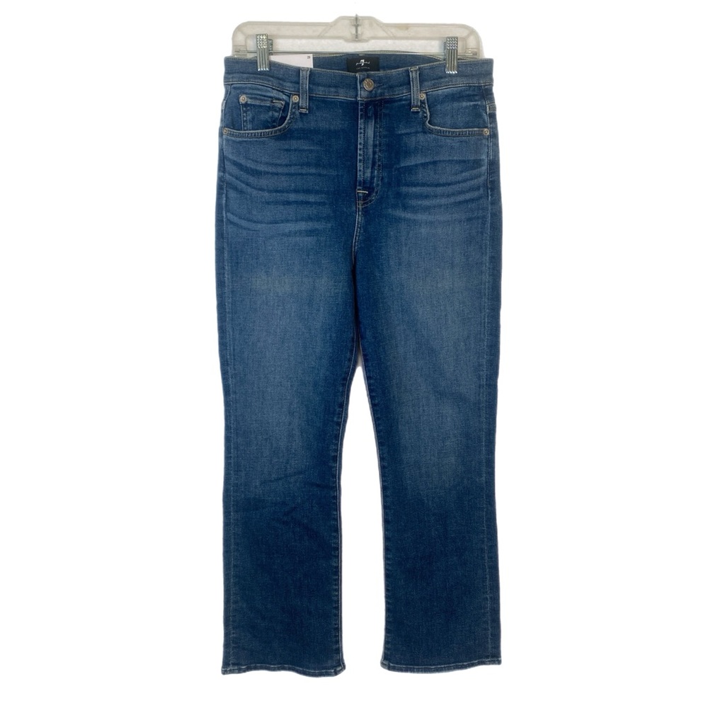 7 For all Mankind Womens Blue High Waist Denim Jeans.Size 29”, 26” inseam NWT